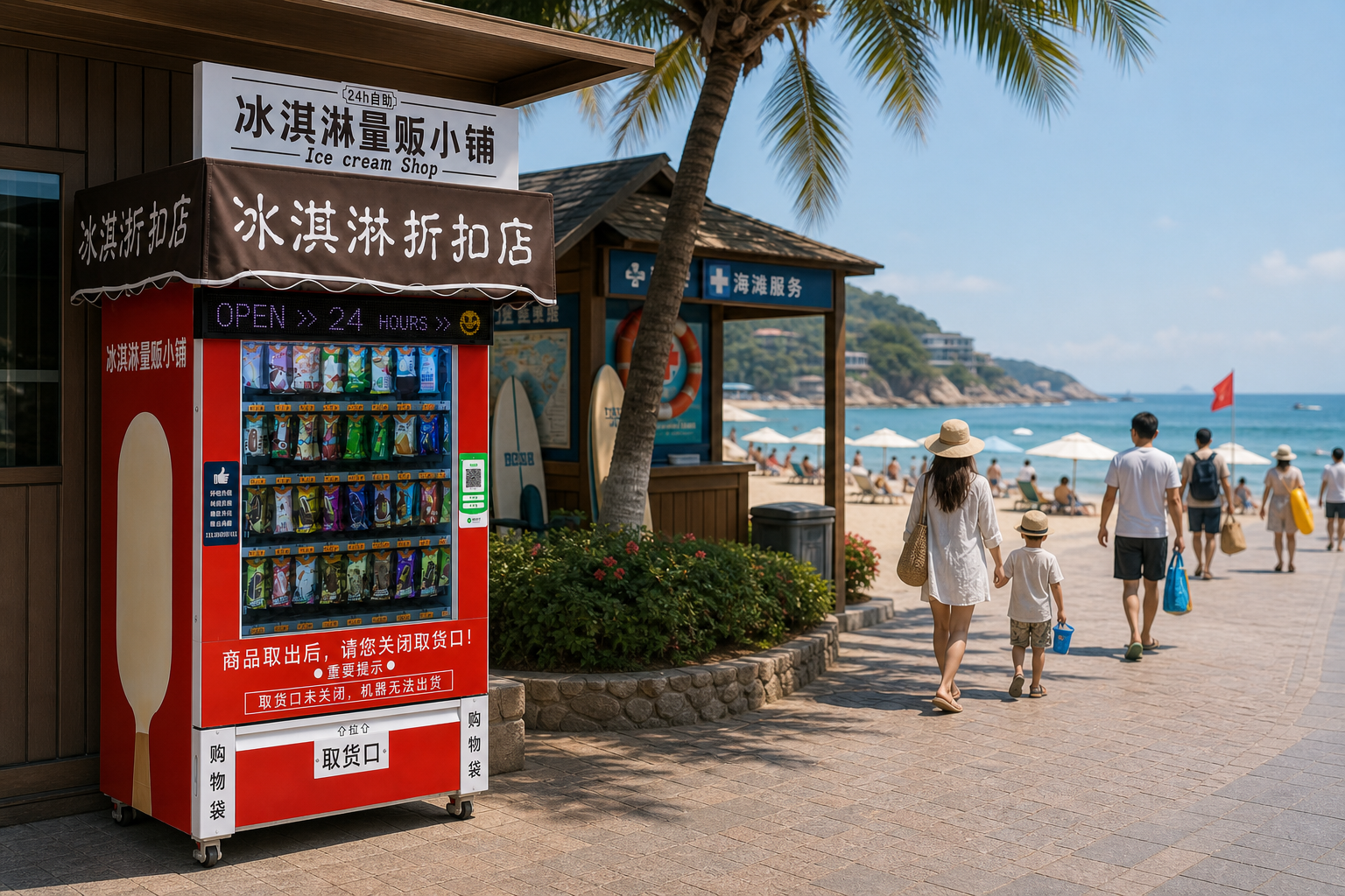海边